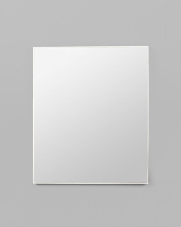 Flynn Rectangle Mirror, White (100cm x 120cm)