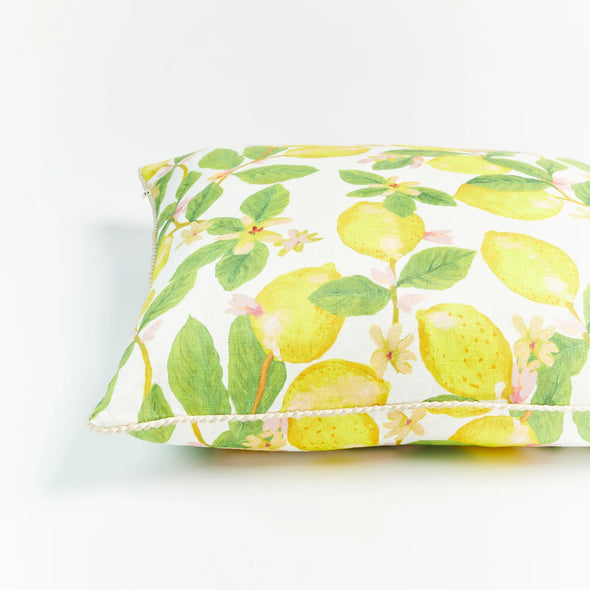 Capri Yellow 60cm Cushion by Bonnie and Neil