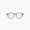IZIPIZI Reading Glasses Collection #D Khaki on a white background