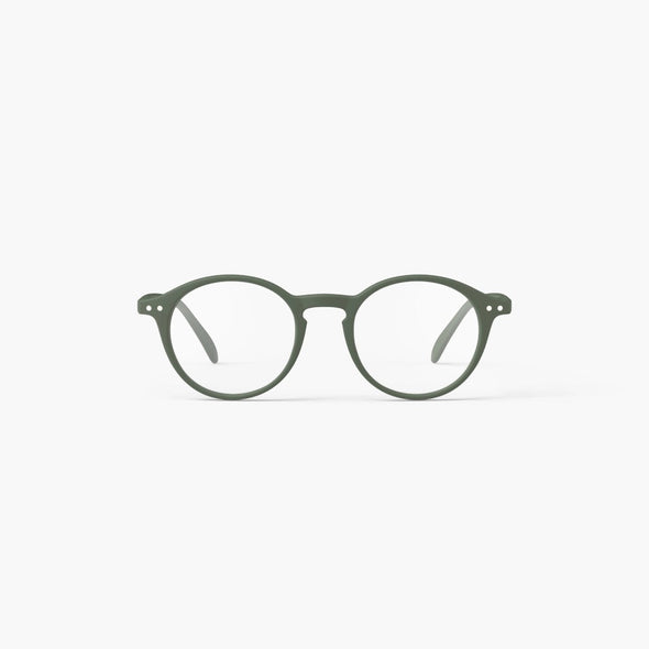 IZIPIZI Reading Glasses Collection #D Khaki on a white background