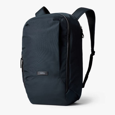 Transit Workpack 20L by Bellroy Navy backpack with a visible brand label on a white background
