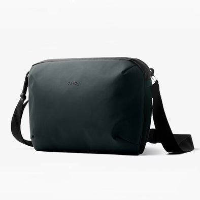 Deep Ocean Venture Travel Crossbody by Bellroy shoulder bag with a visible brand logo on a white background