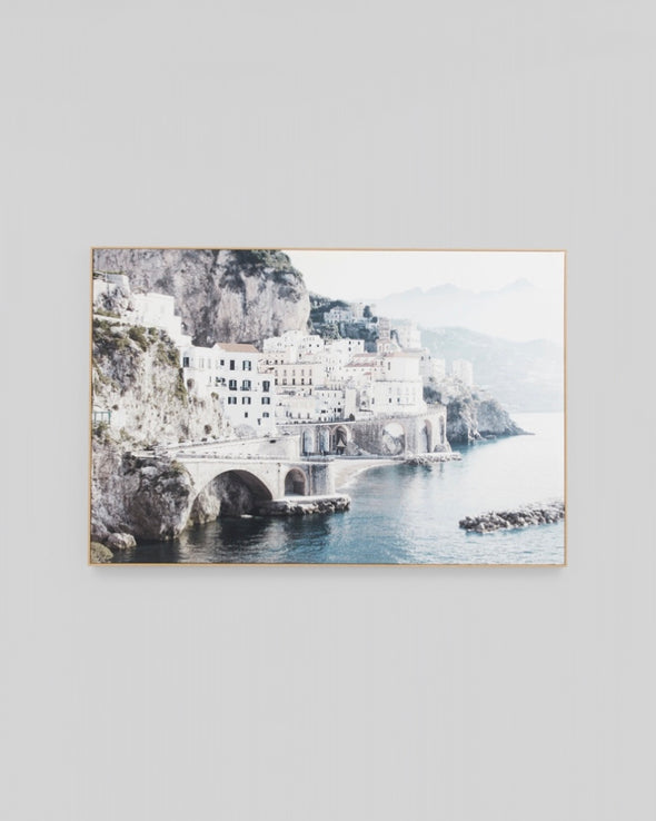 Italian Morning Framed Canvas