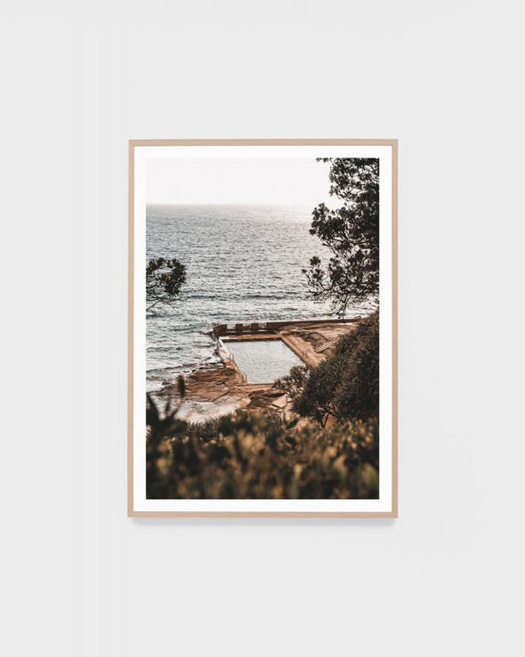 Secluded Pool Print