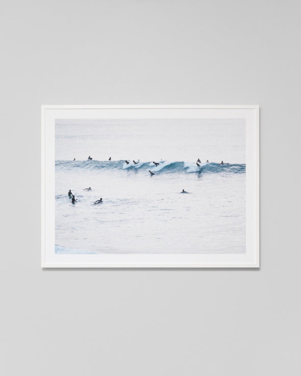 Sunset Surfers Print