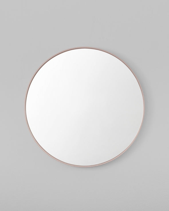 Flynn Round Mirror - Blush