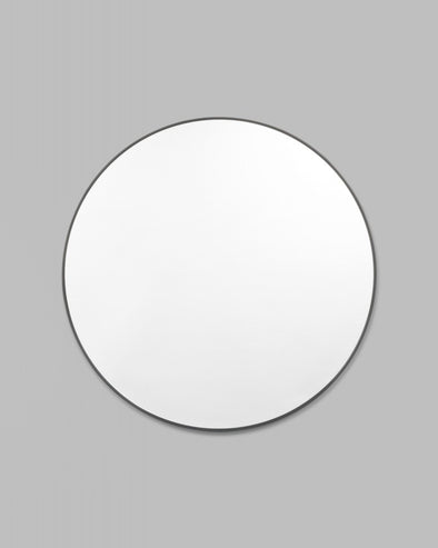 Bjorn Round Mirror - Black
