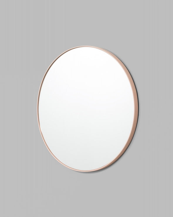 Bjorn Round Mirror - Powder