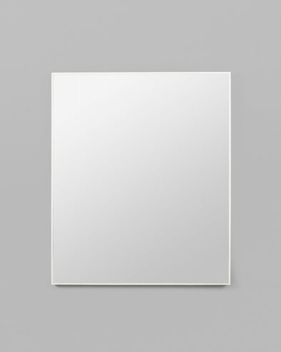 Flynn Rectangle Mirror, White (100cm x 120cm)