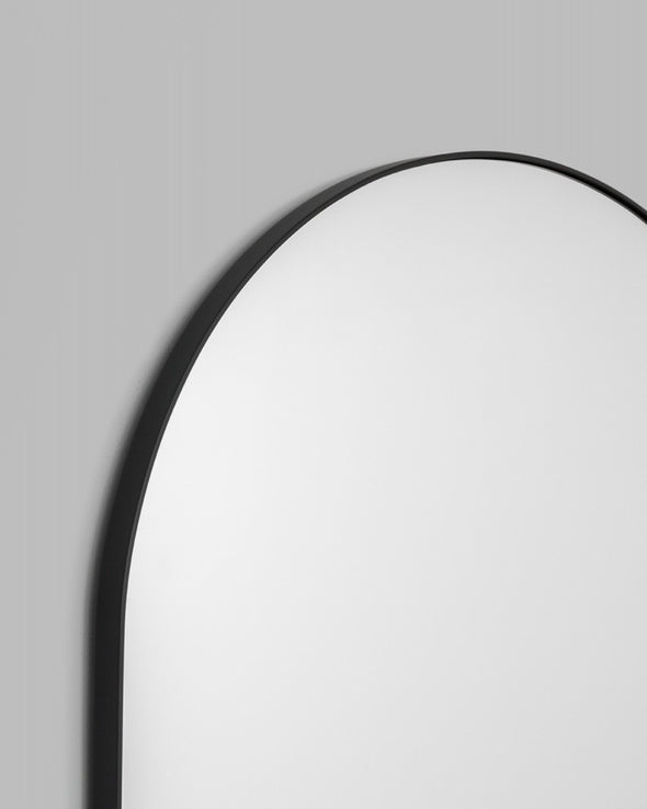 Bjorn Arch Floor Mirror - 80cm x 180cm - Black