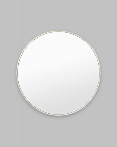 Bella Round Mirror - Silver