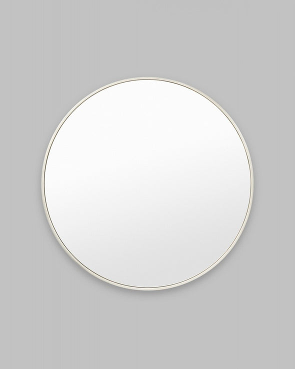 Bella Round Mirror - Silver