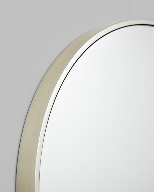Bella Round Mirror - Silver