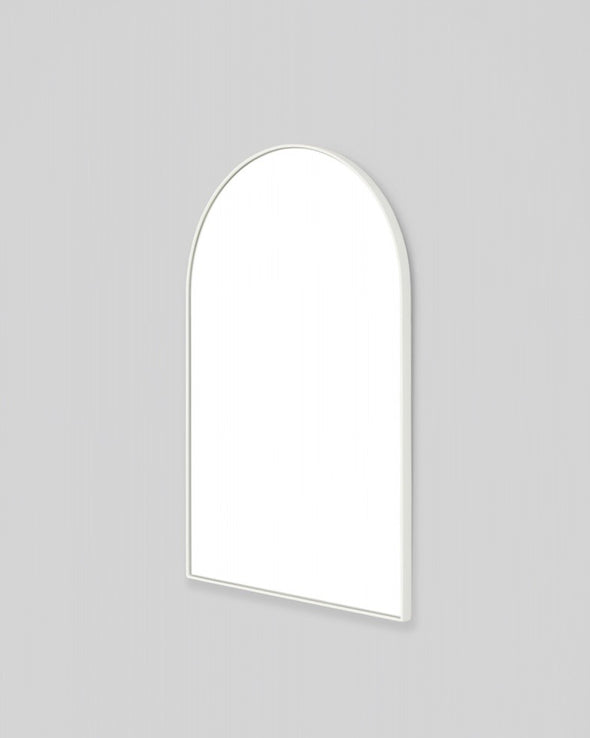 Bjorn Arch Mirror - 55cm x 85cm - Bright White