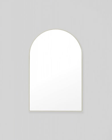 Bjorn Arch Mirror - 55cm x 85cm - Dove