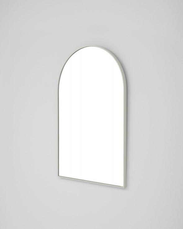 Bjorn Arch Mirror - 55cm x 85cm - Dove