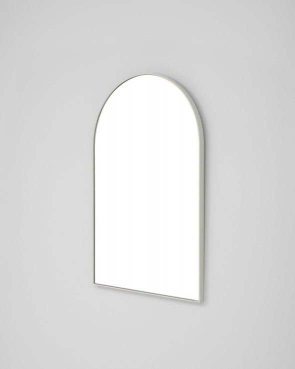Bjorn Arch Mirror - 55cm x 85cm - Dove