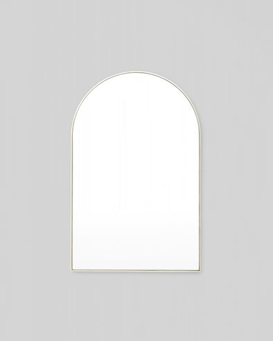 Bjorn Arch Mirror - 55cm x 85cm - Silver