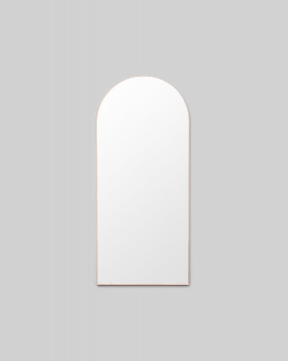 Bjorn Arch Floor Mirror - 80cm x 180cm - Powder