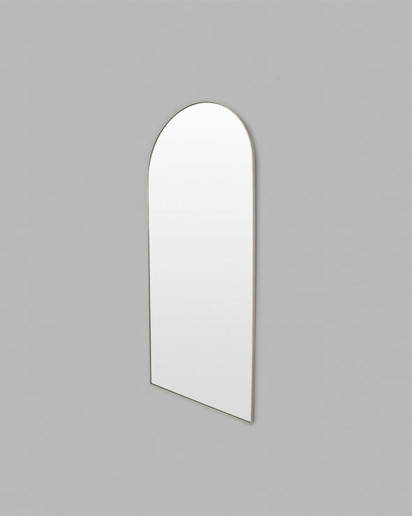 Bjorn Arch Floor Mirror - 80cm x 180cm - Silver