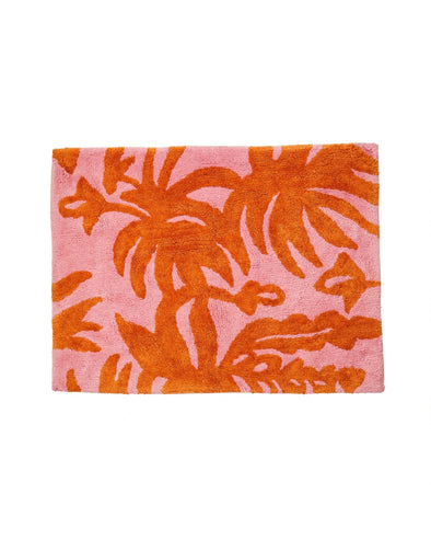 Leafy Rust Bath Mat by Bonnie & Neil