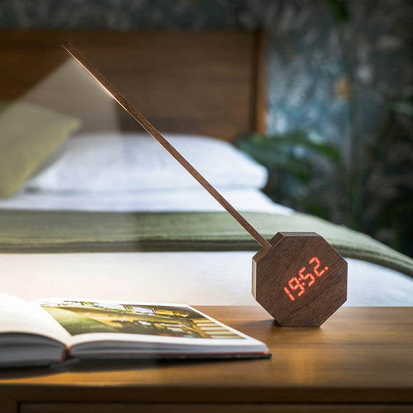 Octagon One Plus Clock Desk Lamp