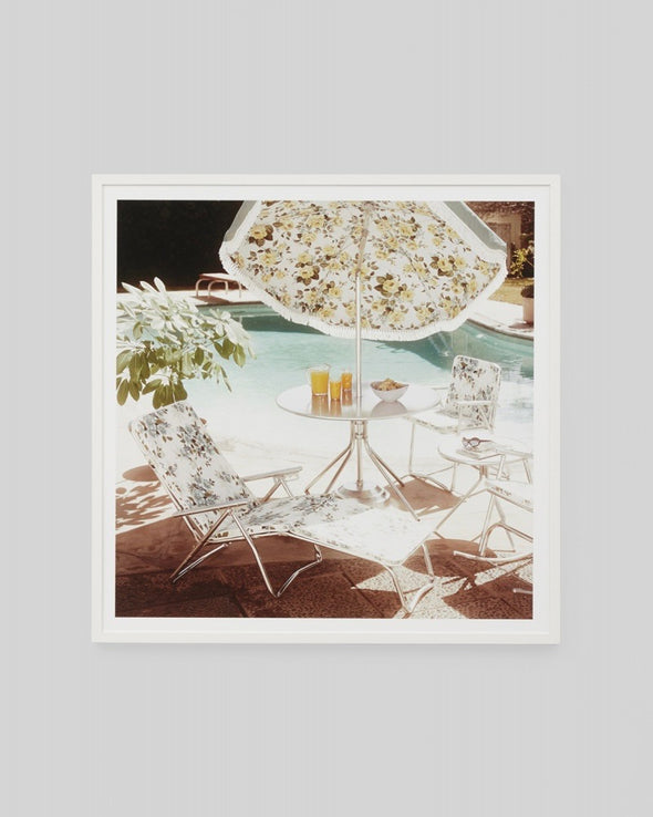 Poolside Retreat Print