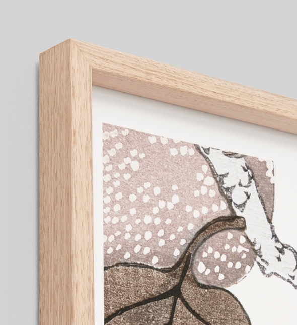 Nashi Woodblock Print