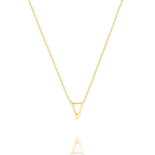 Letter Necklace by Linda Tahija
