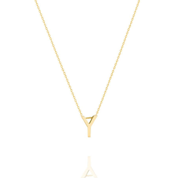 Letter Necklace by Linda Tahija