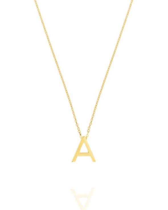 Letter Necklace by Linda Tahija