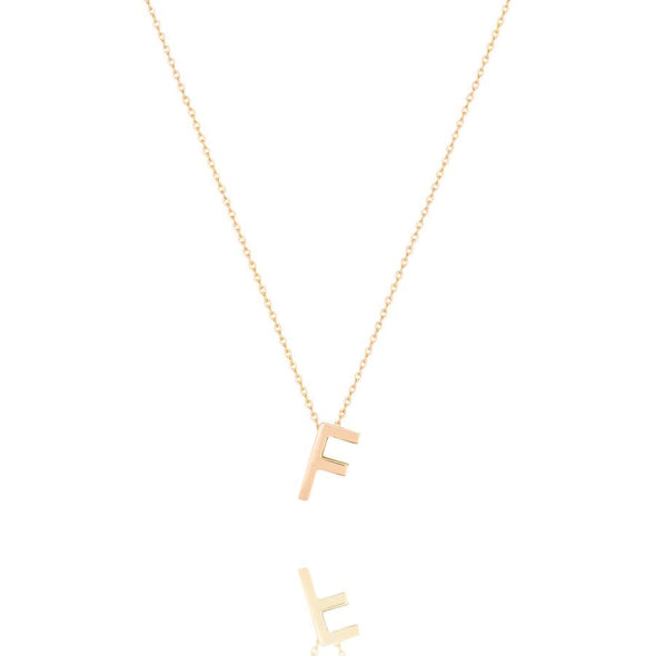 Letter Necklace by Linda Tahija