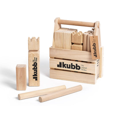 planet finska kubb crate set on a white background