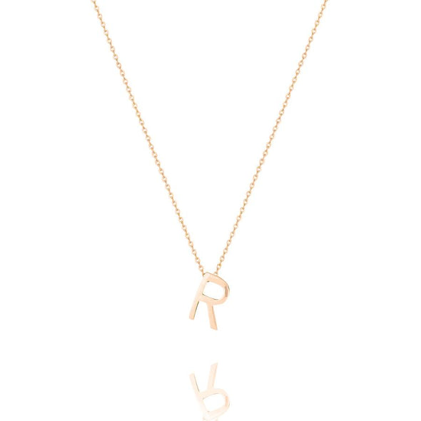 Letter Necklace by Linda Tahija